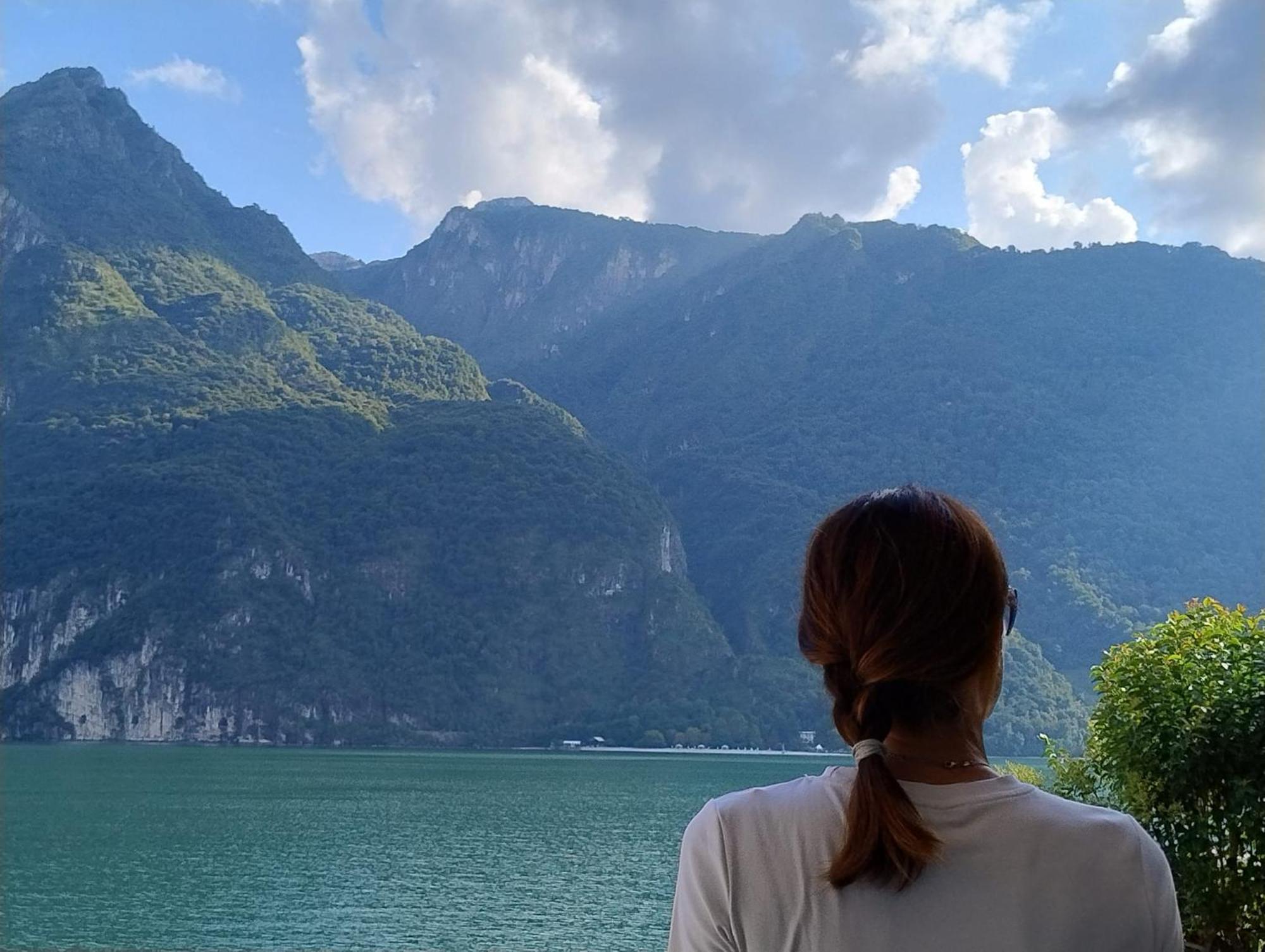 Lake Como Casa La Rosa อับบาเดีย ลาเรียนา ภายนอก รูปภาพ