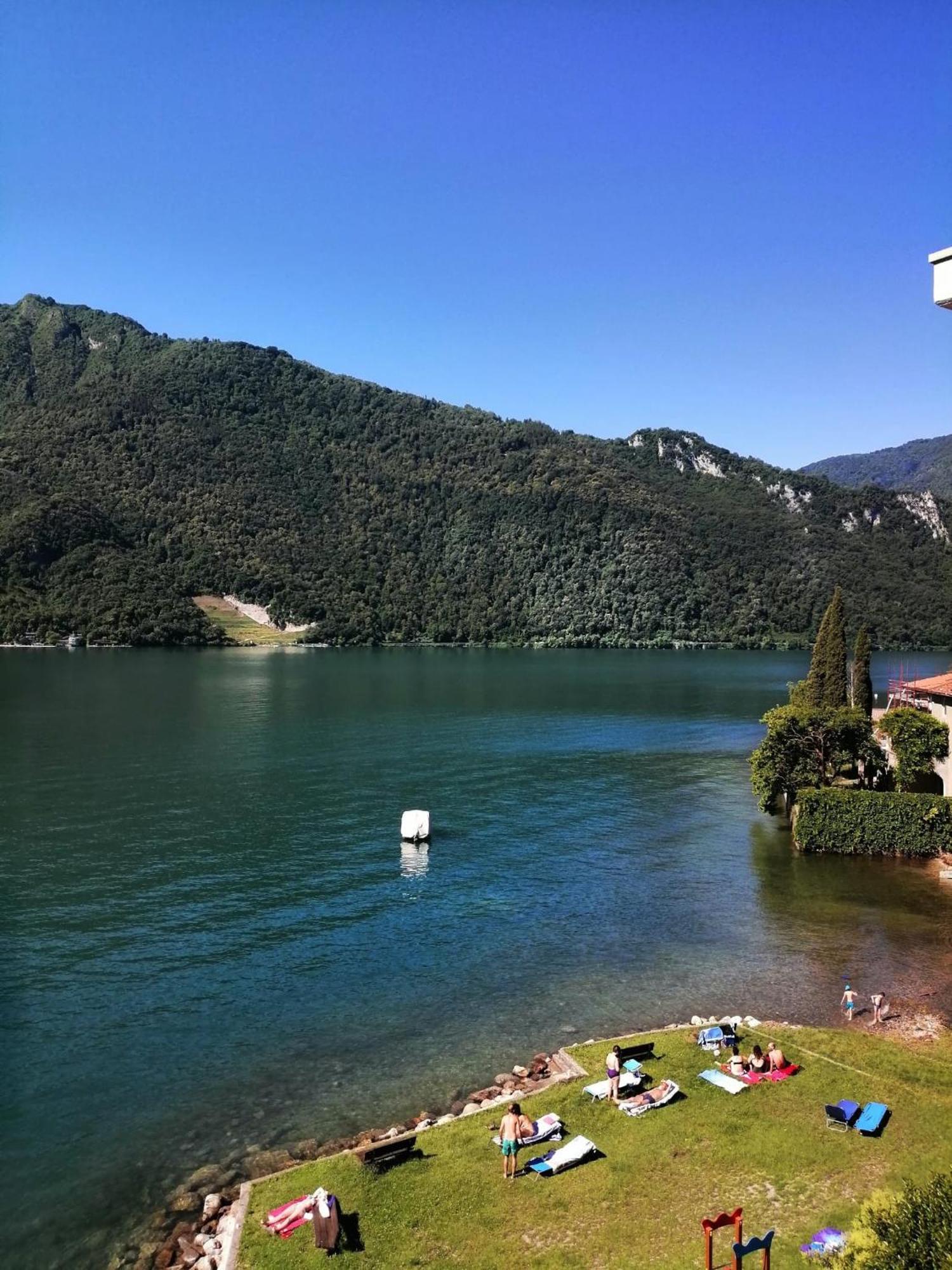 Lake Como Casa La Rosa อับบาเดีย ลาเรียนา ภายนอก รูปภาพ