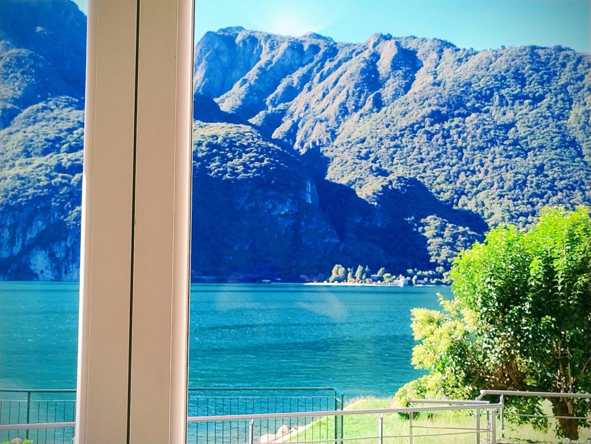 Lake Como Casa La Rosa อับบาเดีย ลาเรียนา ภายนอก รูปภาพ