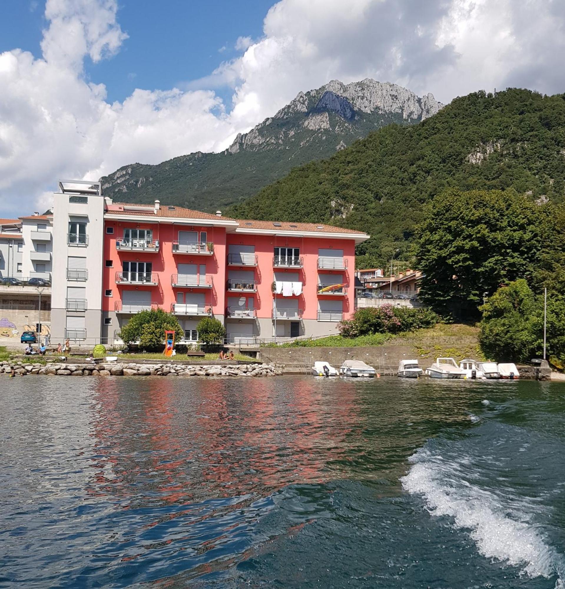 Lake Como Casa La Rosa อับบาเดีย ลาเรียนา ภายนอก รูปภาพ