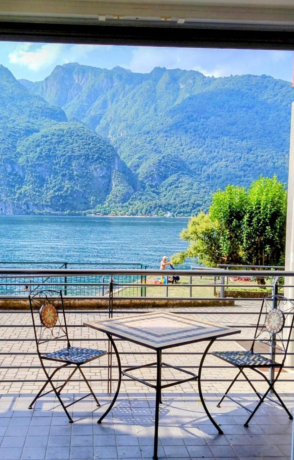 Lake Como Casa La Rosa อับบาเดีย ลาเรียนา ภายนอก รูปภาพ